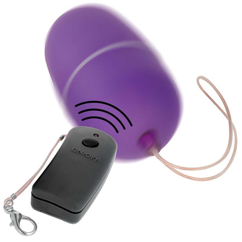 ONLINE - REMOTE CONTROLLED VIBRATING EGG PURPLE - NOCTURNA DESIRES