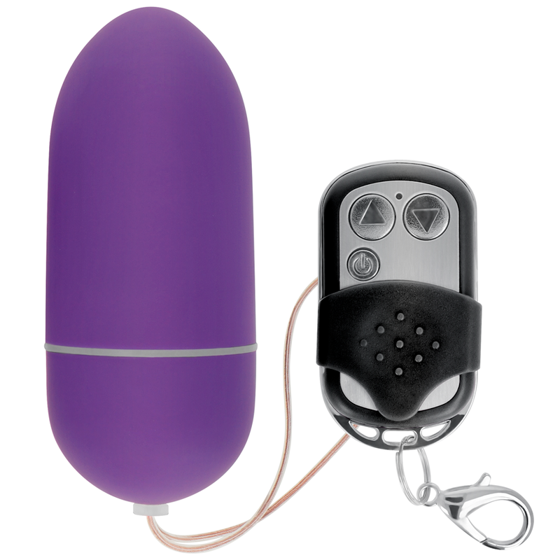 ONLINE - REMOTE CONTROL VIBRATING EGG L PURPLE - NOCTURNA DESIRES