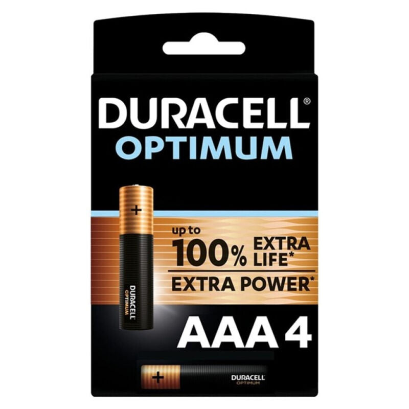 DURACELL - OPTIMUM 200 ALKALINE BATTERY AAA LR03 4 UNIT - NOCTURNA DESIRES
