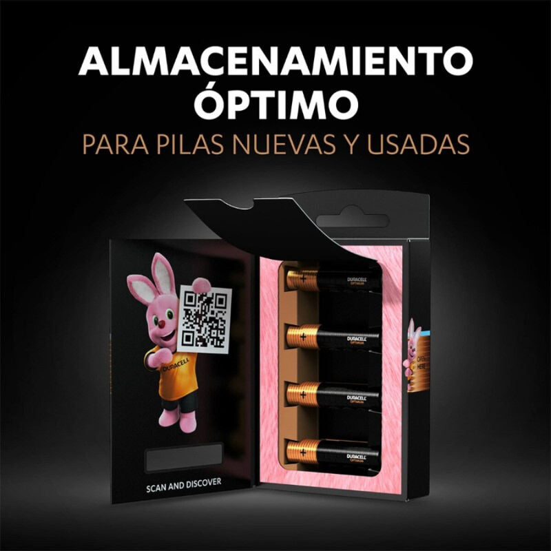 DURACELL - OPTIMUM 200 ALKALINE BATTERY AAA LR03 4 UNIT - NOCTURNA DESIRES