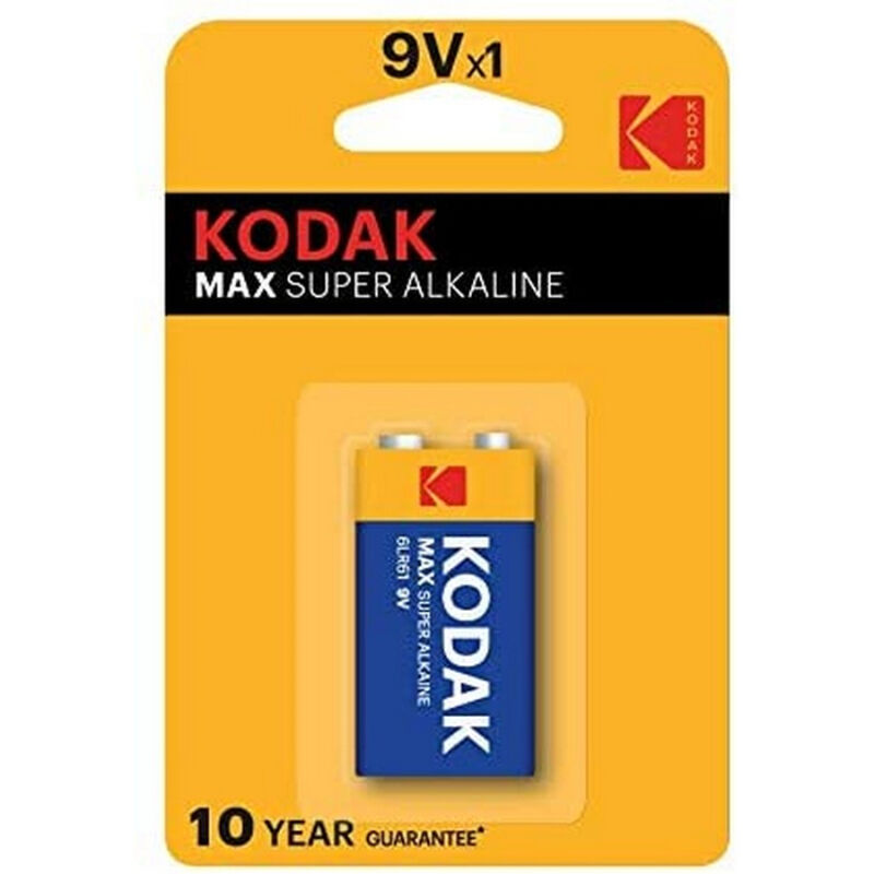 KODAK - MAX ALKALINE BATTERY 9V LR61 - NOCTURNA DESIRES