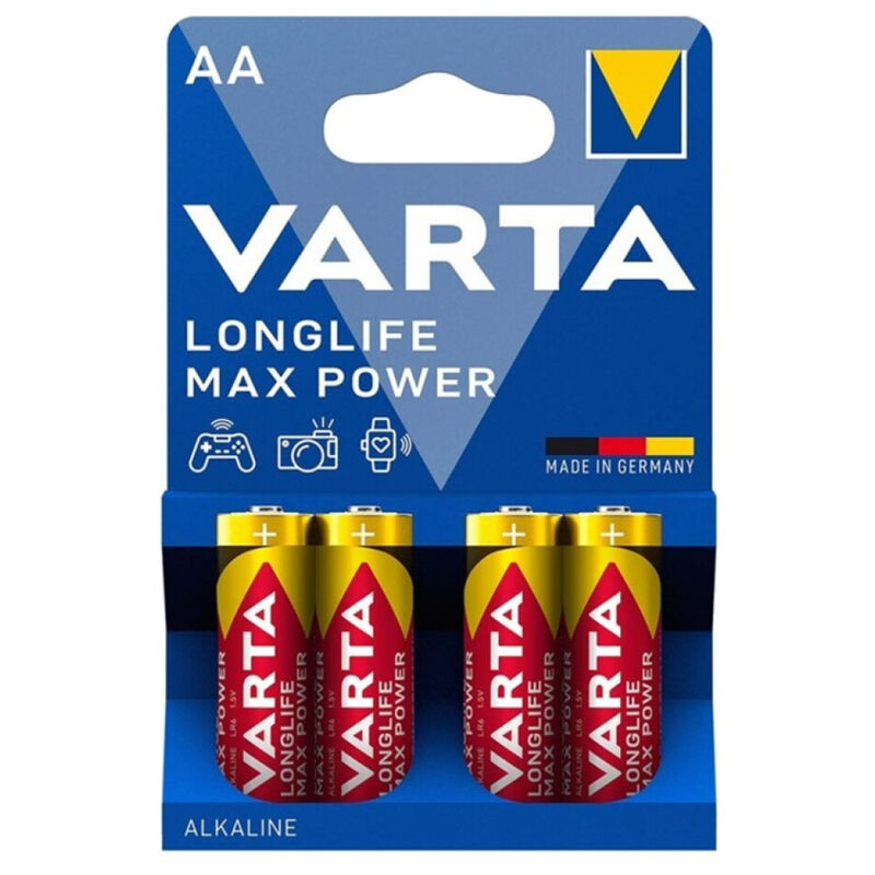 VARTA - MAX POWER ALKALINE BATTERY AA LR6 4 UNIT - NOCTURNA DESIRES
