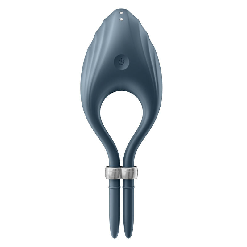 SATISFYER - DUELIST RING VIBRATOR GREY - NOCTURNA DESIRES