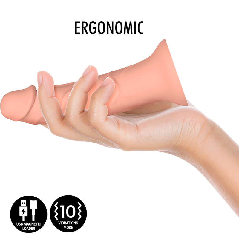 MYTHOLOGY - ASHER ORIGINAL DILDO S - VIBRATOR COMPATIBLE WITH WATCHME WIRELESS TECHNOLOGY - NOCTURNA DESIRES