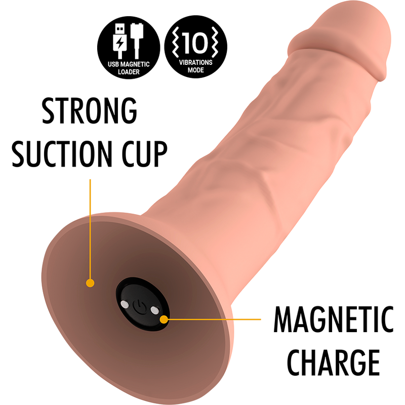 MYTHOLOGY - ASHER ORIGINAL DILDO S - VIBRATOR COMPATIBLE WITH WATCHME WIRELESS TECHNOLOGY - NOCTURNA DESIRES