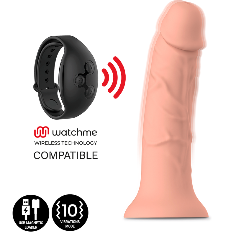MYTHOLOGY - ASHER ORIGINAL DILDO M - VIBRATOR COMPATIBLE WITH WATCHME WIRELESS TECHNOLOGY - NOCTURNA DESIRES