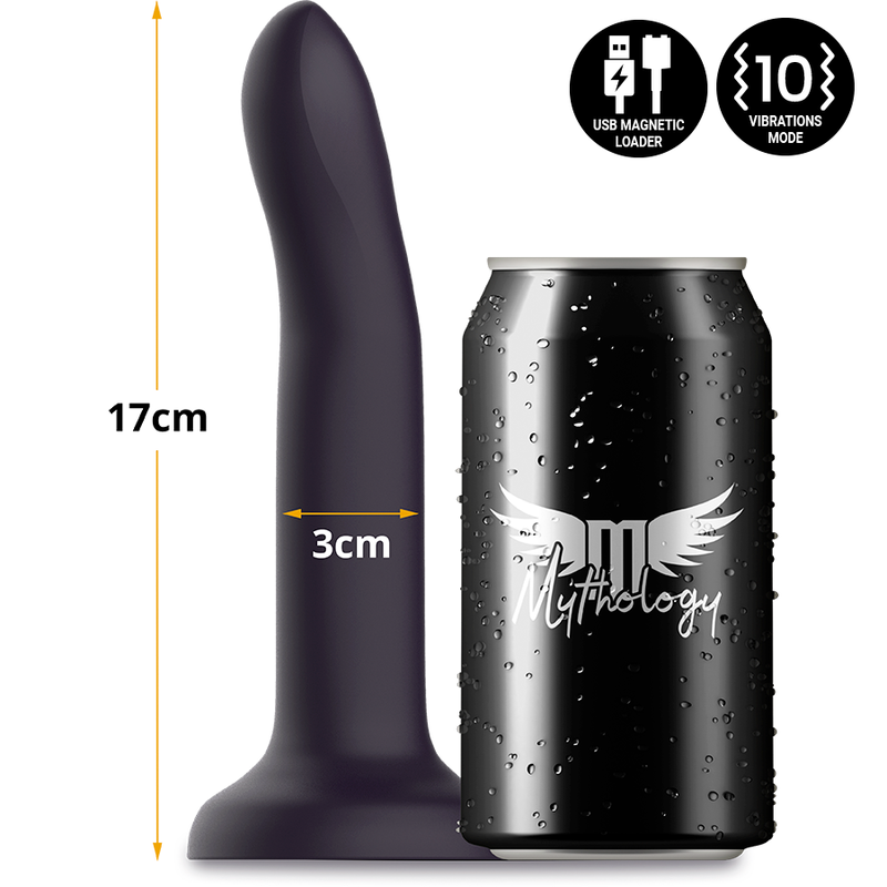 MYTHOLOGY - DUMAN MYSTIC DILDO M - VIBRATOR COMPATIBLE WITH WATCHME WIRELESS TECHNOLOGY - NOCTURNA DESIRES