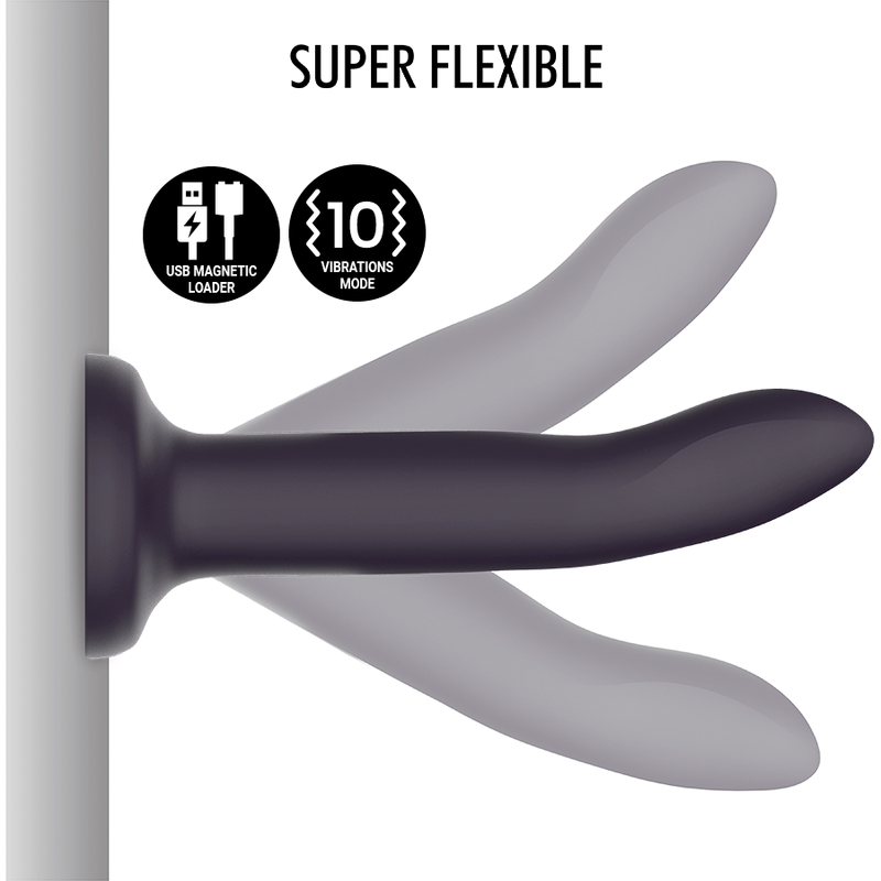 MYTHOLOGY - DUMAN MYSTIC DILDO M - VIBRATOR COMPATIBLE WITH WATCHME WIRELESS TECHNOLOGY - NOCTURNA DESIRES