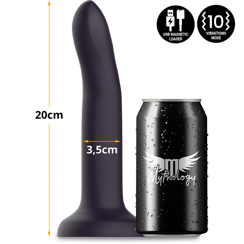 MYTHOLOGY - DUMAN MYSTIC DILDO L - VIBRATOR COMPATIBLE WITH WATCHME WIRELESS TECHNOLOGY - NOCTURNA DESIRES