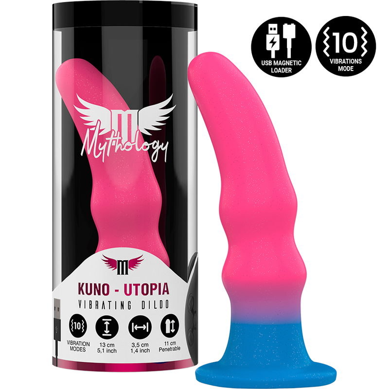 MYTHOLOGY - KUNO UTOPIA DILDO S - VIBRATOR WATCHME WIRELESS TECHNOLOGY COMPATIBLE - NOCTURNA DESIRES