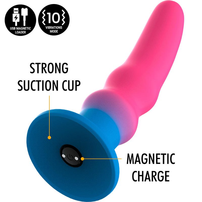 MYTHOLOGY - KUNO UTOPIA DILDO M - VIBRATOR COMPATIBLE WITH WATCHME WIRELESS TECHNOLOGY - NOCTURNA DESIRES