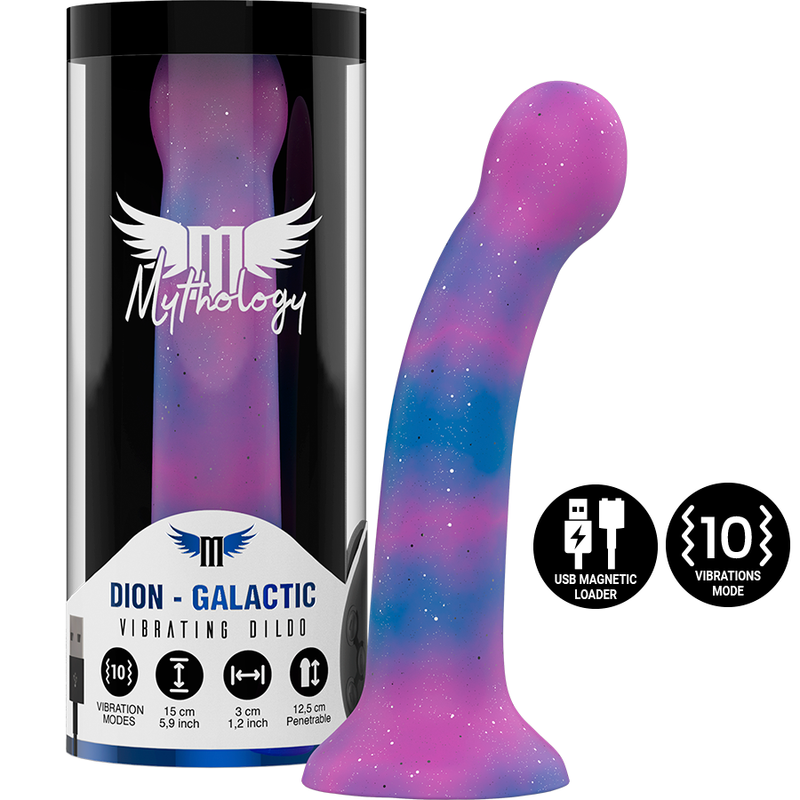 MYTHOLOGY - DION GALACTIC DILDO S - VIBRATOR WATCHME WIRELESS TECHNOLOGY COMPATIBLE - NOCTURNA DESIRES