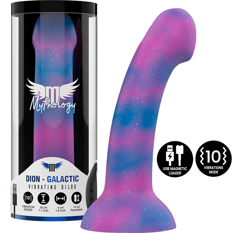 MYTHOLOGY - DION GALACTIC DILDO M - VIBRATOR WATCHME WIRELESS TECHNOLOGY COMPATIBLE - NOCTURNA DESIRES