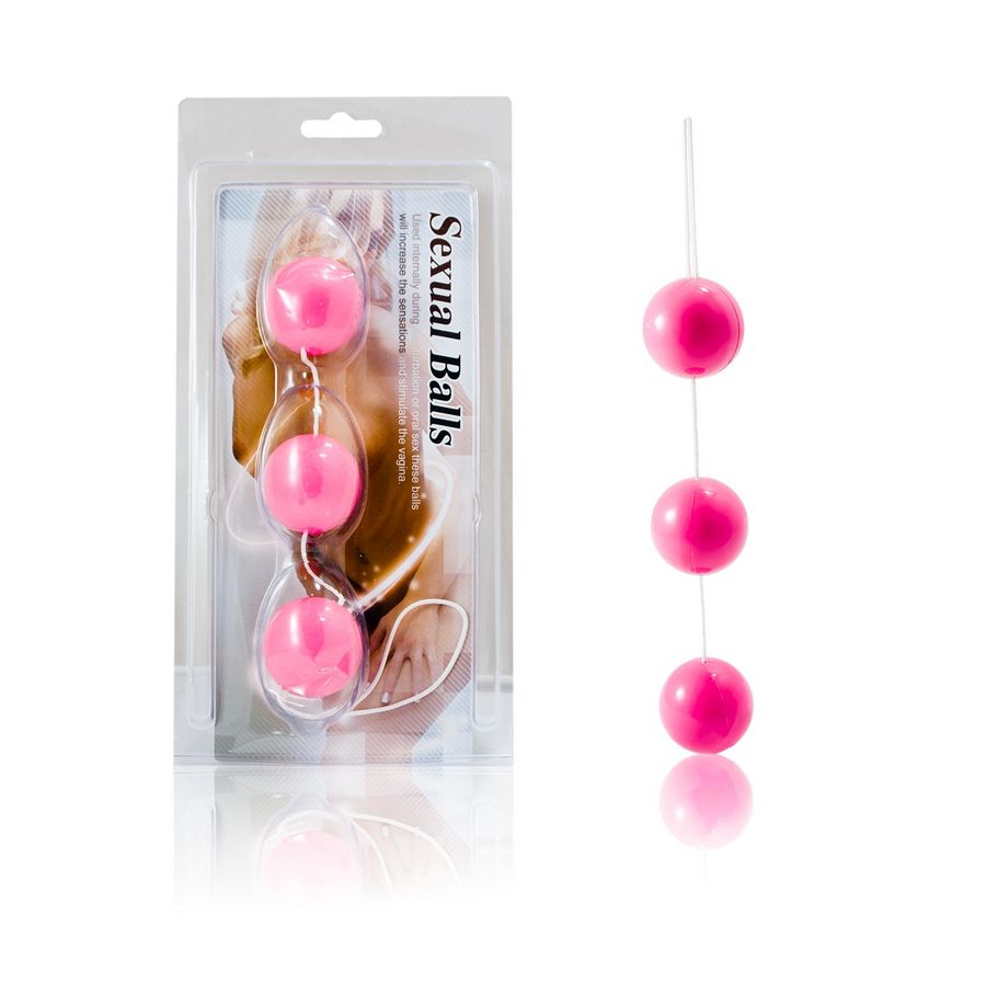 BAILE - STRIP PINK ANAL BALLS ABS BAILE STIMULATING  NOCTURNA DESIRES