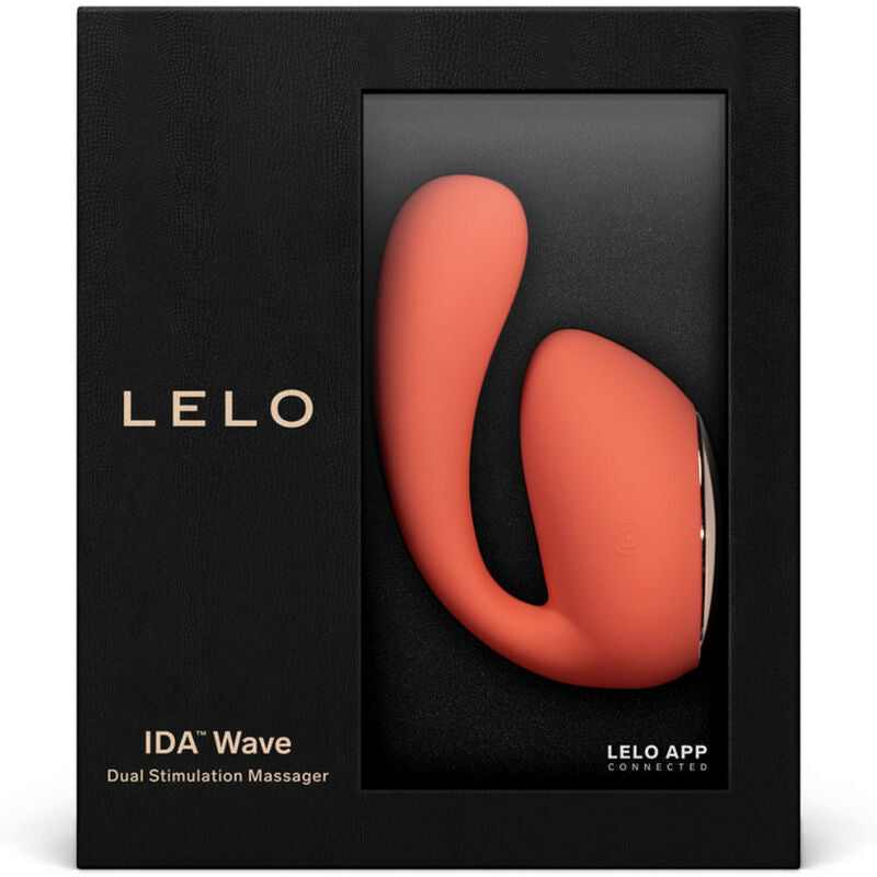 LELO - IDA WAVE CORAL COUPLES MASSAGER - NOCTURNA DESIRES