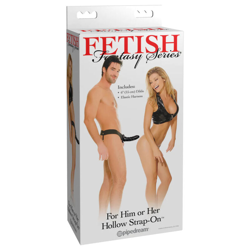 FETISH FANTASY SERIES - SERIES BLACK DREAM HOLLOW STRAP ON - NOCTURNA DESIRES