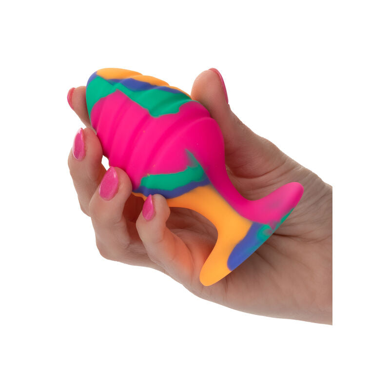CALEXOTICS - CHEEKY LARGUE SWIRL PLUG ANAL - NOCTURNA DESIRES