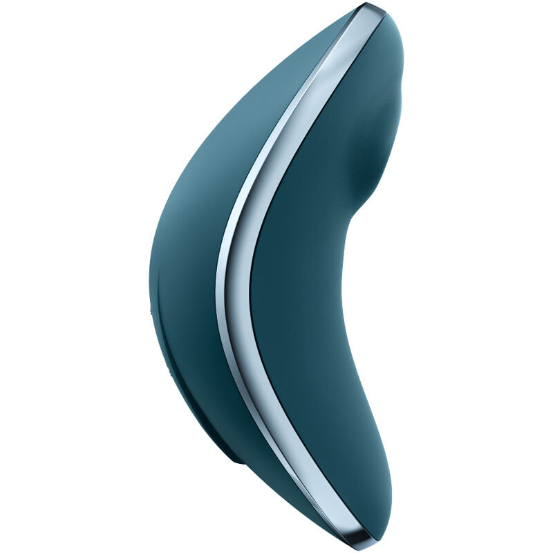 SATISFYER - VULVA LOVER 1 AIR PULSE STIMULATOR & VIBRATOR BLUE - NOCTURNA DESIRES