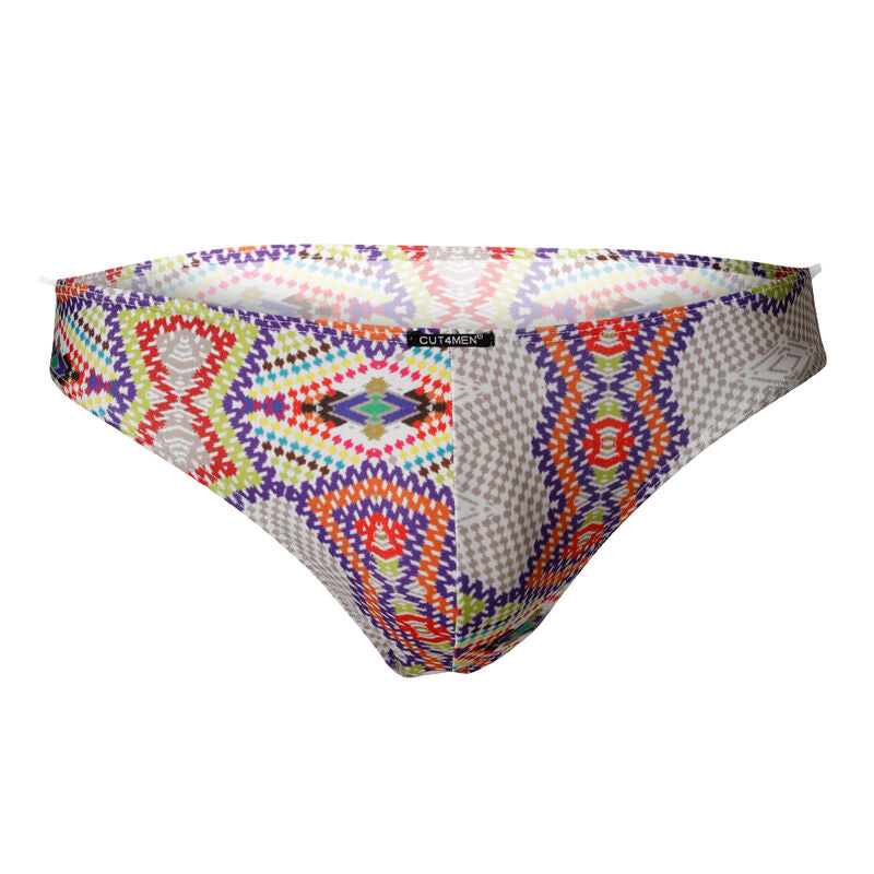 CUT4MEN - LOW RISE BRIEF AZTEC L - NOCTURNA DESIRES