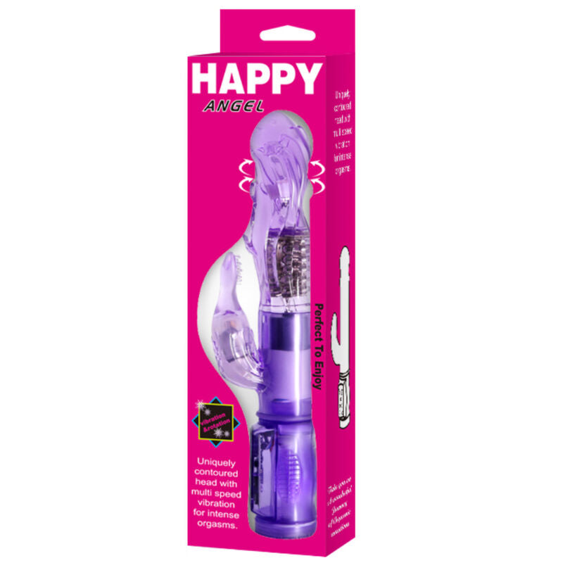 BAILE - MINI ROTATOR WITH RABBIT HAPPY ANGEL LILAC BAILE ROTATIONS  NOCTURNA DESIRES