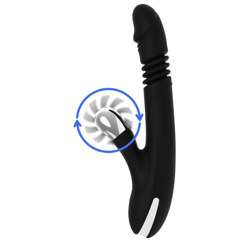 BLACK&SILVER - BUNNY REED UP & DOWN VIBE - NOCTURNA DESIRES