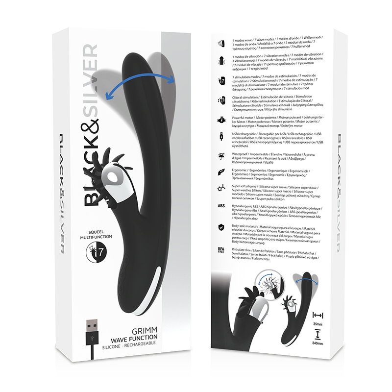 BLACK&SILVER - BUNNY GRIMM WAVE FUNCTION - NOCTURNA DESIRES