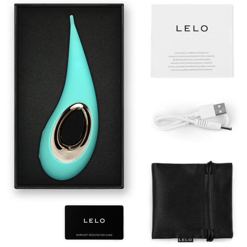 LELO - DOT CLITORIS STIMULATOR - AQUA GREEN LELO  NOCTURNA DESIRES