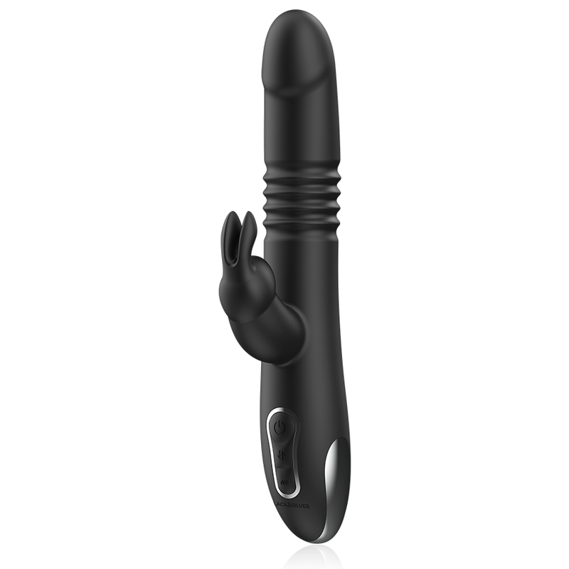 BLACK&SILVER - KENJI STIMULATING VIBE COMPATIBLE WITH WATCHME WIRELESS TECHNOLOGY - NOCTURNA DESIRES