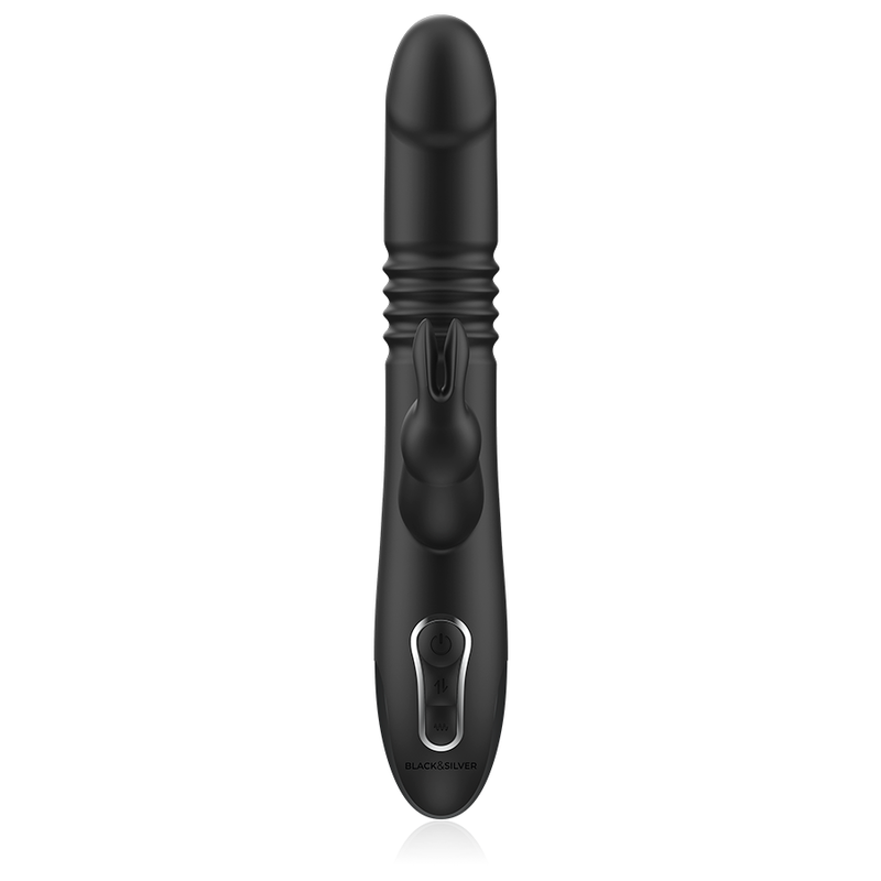 BLACK&SILVER - KENJI STIMULATING VIBE COMPATIBLE WITH WATCHME WIRELESS TECHNOLOGY - NOCTURNA DESIRES
