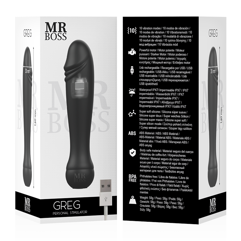 MR BOSS - GREG PERSONAL STIMULATOR - NOCTURNA DESIRES