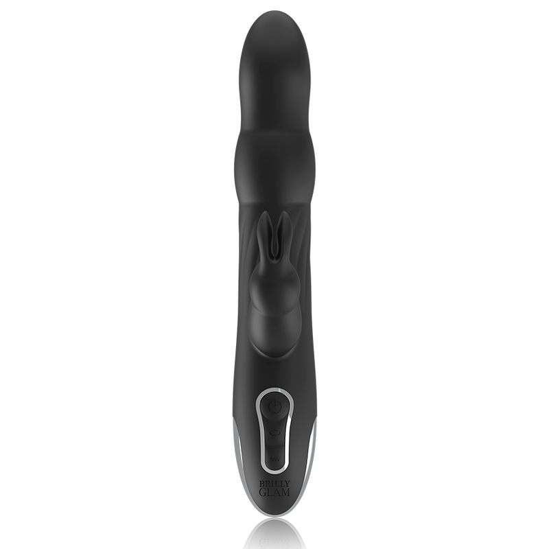 BRILLY GLAM- MOEBIUS RABBIT VIBRATOR & ROTATOR COMPATIBLE WITH WATCHME WIRELESS TECHNOLOGY - NOCTURNA DESIRES