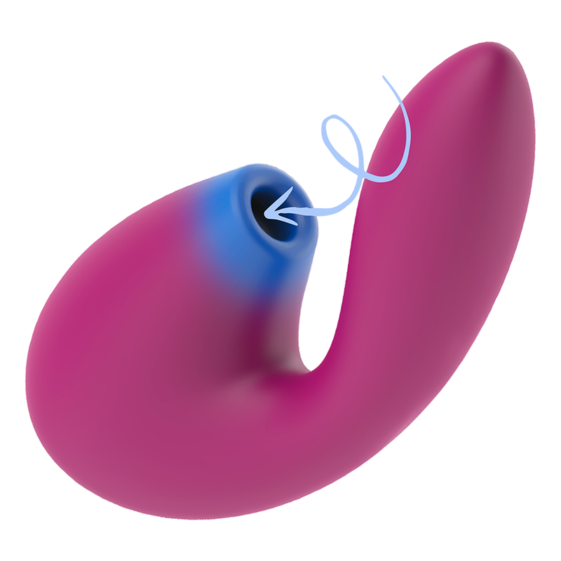 COVERME - CLITORAL SUCKER & POWERFUL G-SPOT RUSH VIBRATOR - NOCTURNA DESIRES