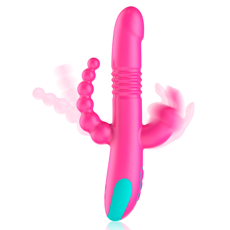 HAPPY LOKY - DONALD TRIPLE STIMULATION: ANAL, G-SPOT & CLITORAL WATCHME WIRELESS TECHNOLOGY COMPATIBLE - NOCTURNA DESIRES