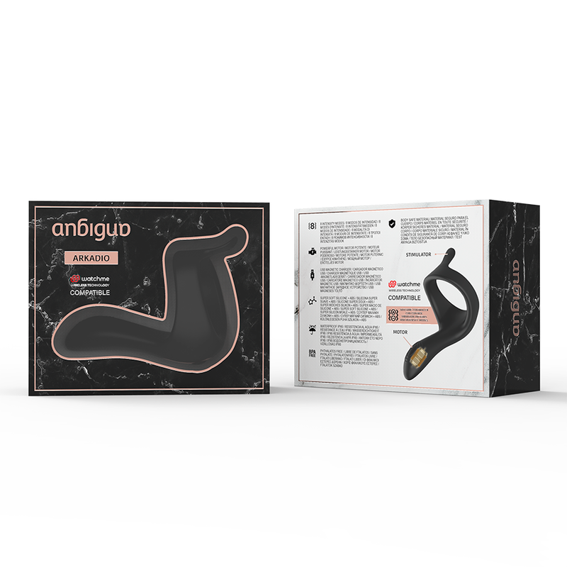 ANBIGUO - ARKADIO GLAND & PERINEUM STIMULATOR COMPATIBLE WITH WATCHME WIRELESS TECHNOLOGY - NOCTURNA DESIRES