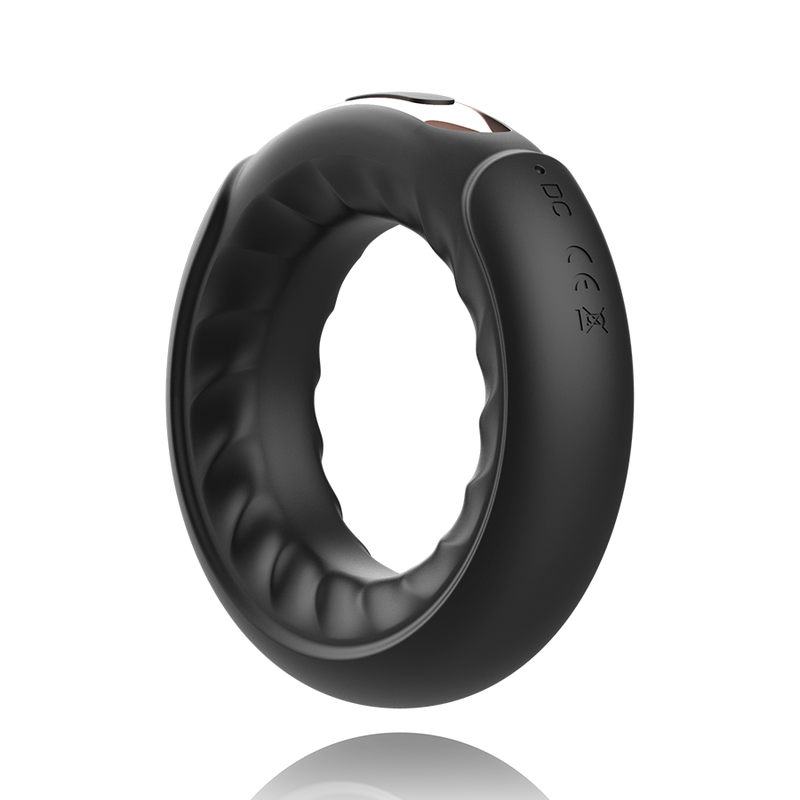 ANBIGUO - ADRIANO VIBRATING RING COMPATIBLE WITH WATCHME WIRELESS TECHNOLOGY - NOCTURNA DESIRES