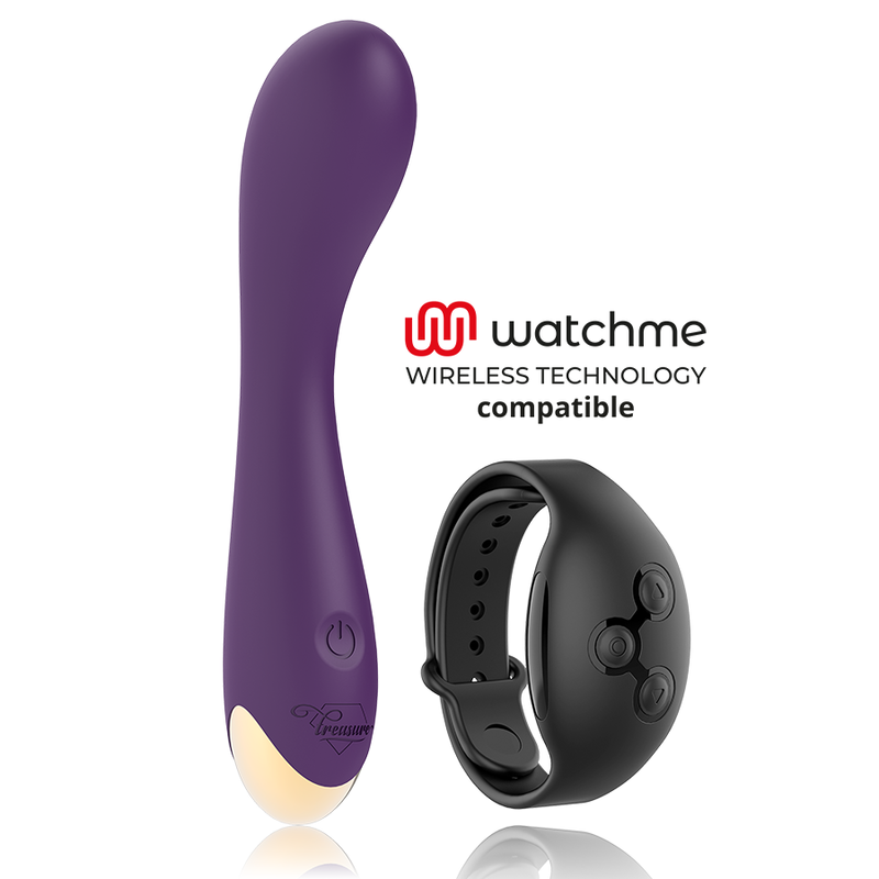 TREASURE - HANSEL G-SPOT VIBRATOR WATCHME WIRELESS TECHNOLOGY COMPATIBLE - NOCTURNA DESIRES