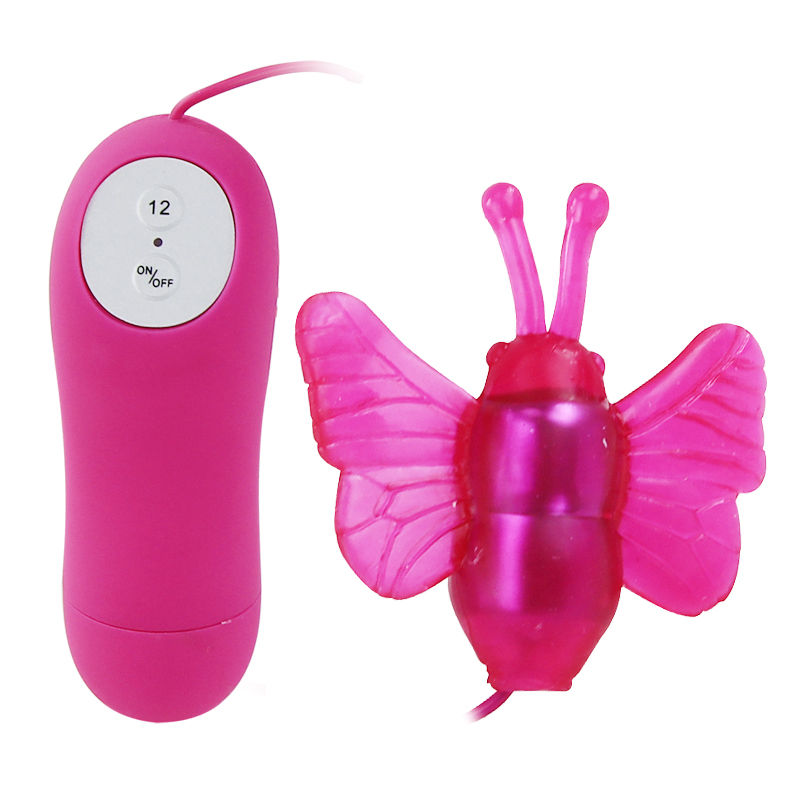 BAILE - CUTE SECRET BUTTERFLY STIMULATOR VIBRATOR 12V BAILE STIMULATING  NOCTURNA DESIRES