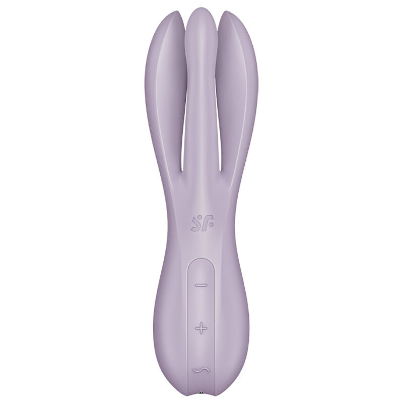 SATISFYER - THREESOME 2 VIBRATOR VIOLET - NOCTURNA DESIRES