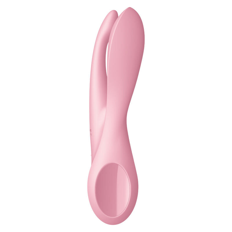 SATISFYER - THREESOME 1 VIBRATOR PINK SATISFYER VIBRATOR  NOCTURNA DESIRES