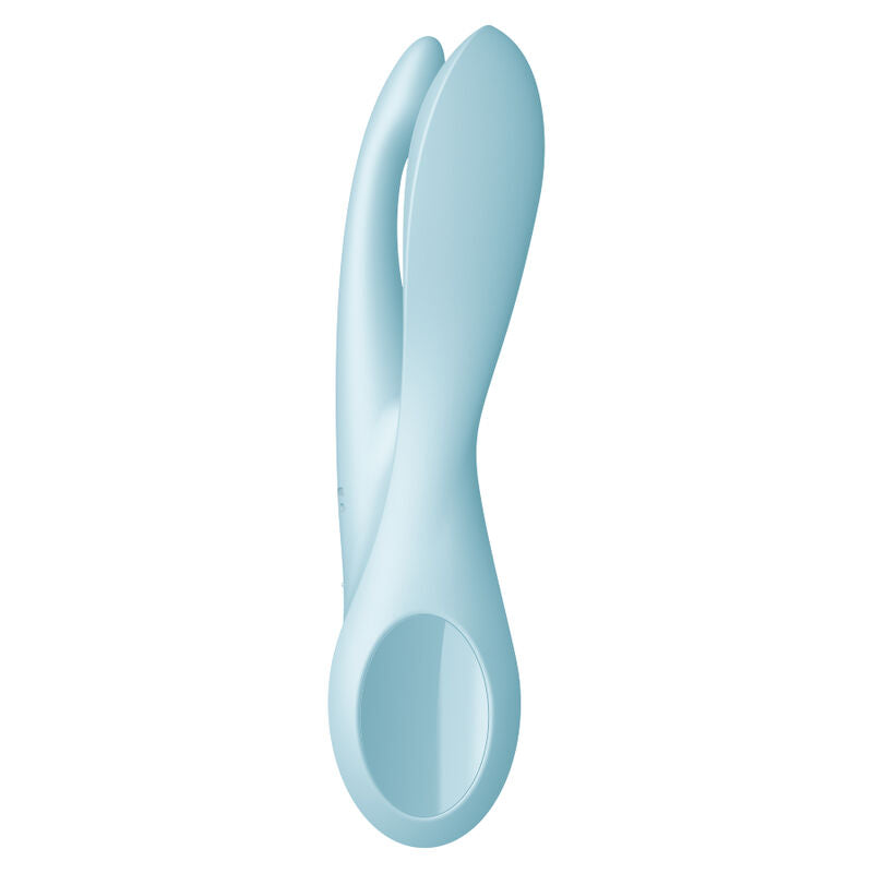 SATISFYER - THREESOME 1 VIBRATOR BLUE - NOCTURNA DESIRES