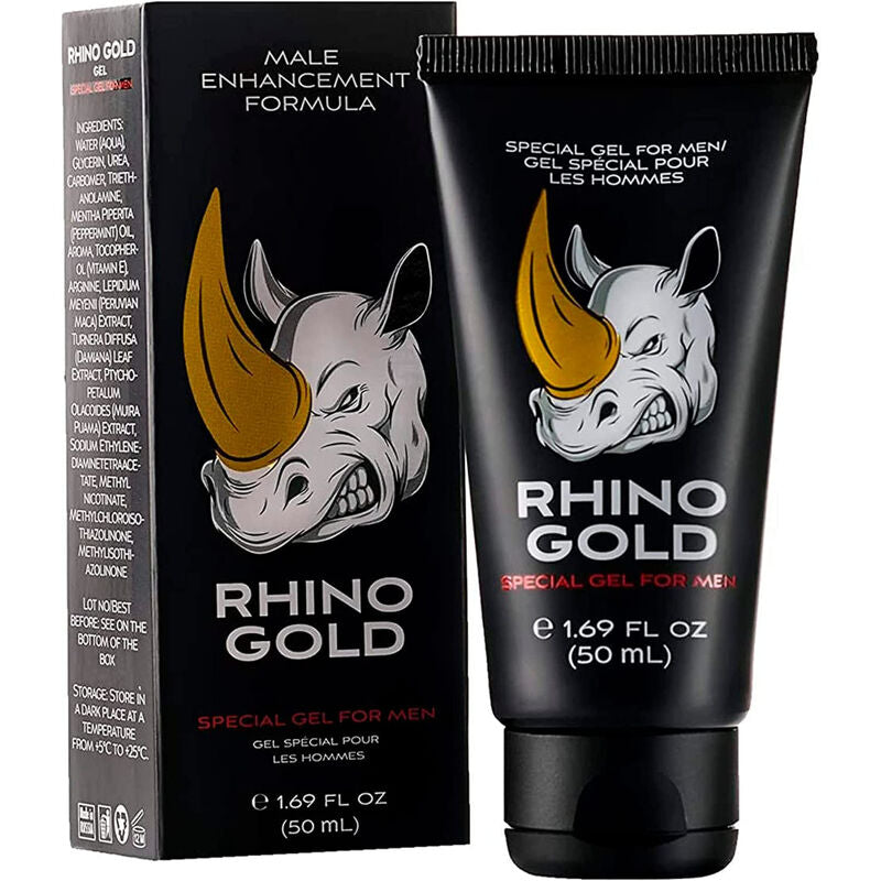 RHINO GOLD - SPECIAL GEL FOR MEN 50 ML - NOCTURNA DESIRES