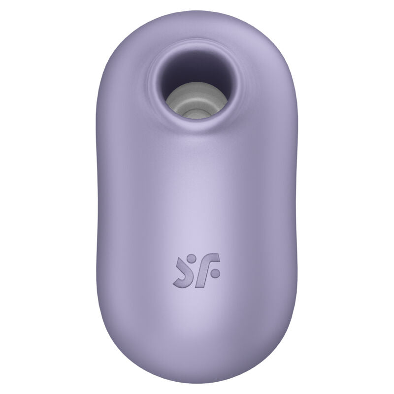 SATISFYER - PRO TO GO 2 DOUBLE AIR PULSE STIMULATOR & VIBRATOR VIOLET - NOCTURNA DESIRES