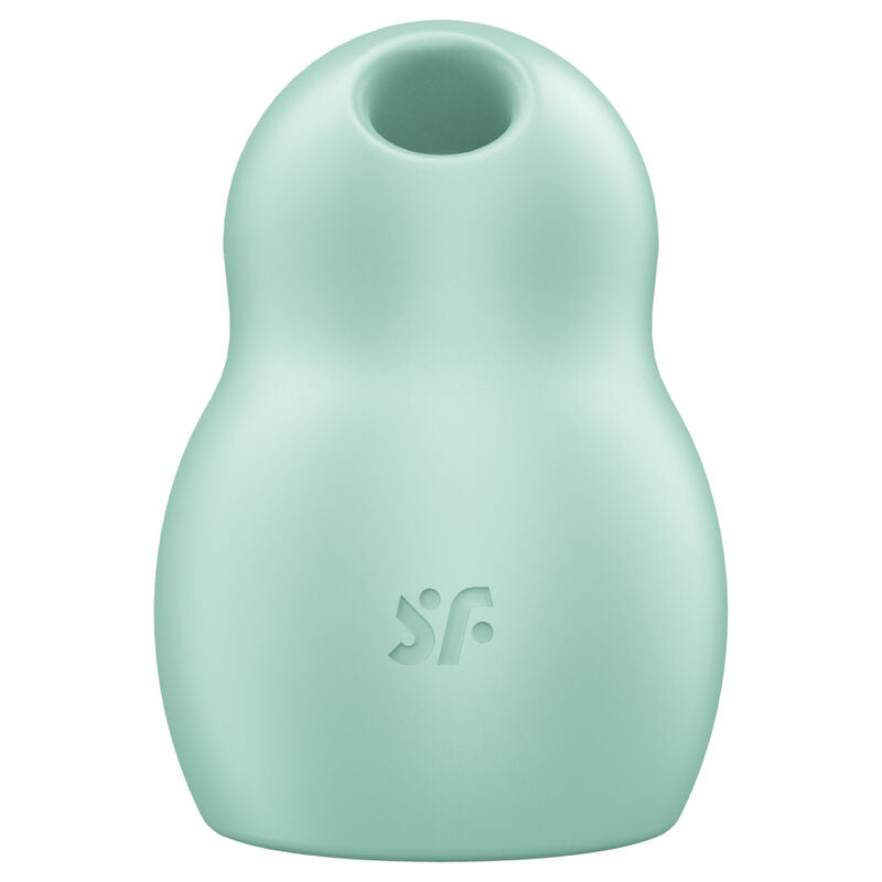 SATISFYER - PRO TO GO 1 DOUBLE AIR PULSE STIMULATOR & VIBRATOR GREEN - NOCTURNA DESIRES
