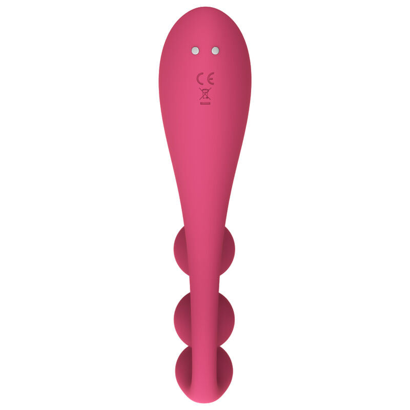 SATISFYER - TRI BALL 1 MULTI VIBRATOR RED - NOCTURNA DESIRES