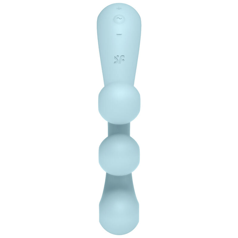 SATISFYER - TRI BALL 2 MULTI VIBRATOR BLUE - NOCTURNA DESIRES