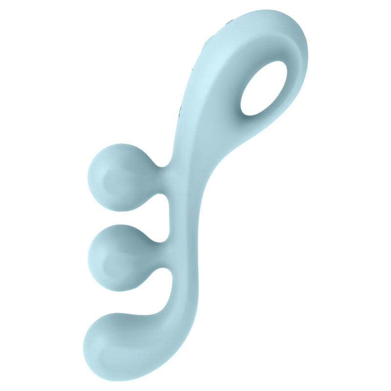 SATISFYER - TRI BALL 2 MULTI VIBRATOR BLUE - NOCTURNA DESIRES