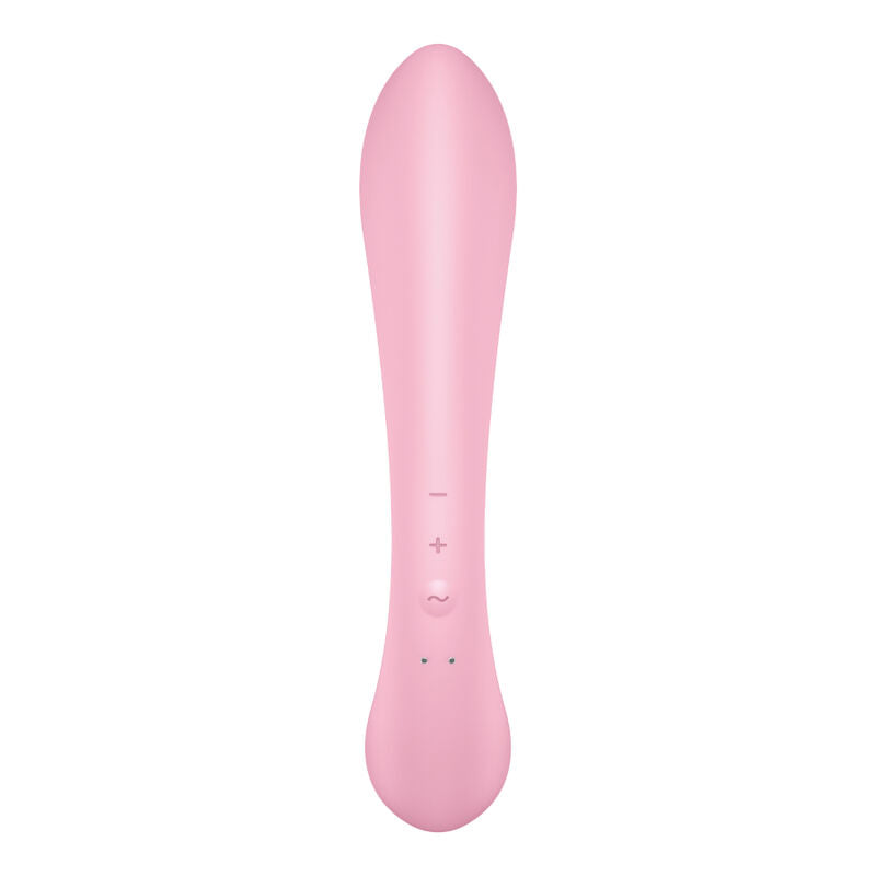 SATISFYER - TRIPLE OH HYBRID VIBRATION PINK - NOCTURNA DESIRES