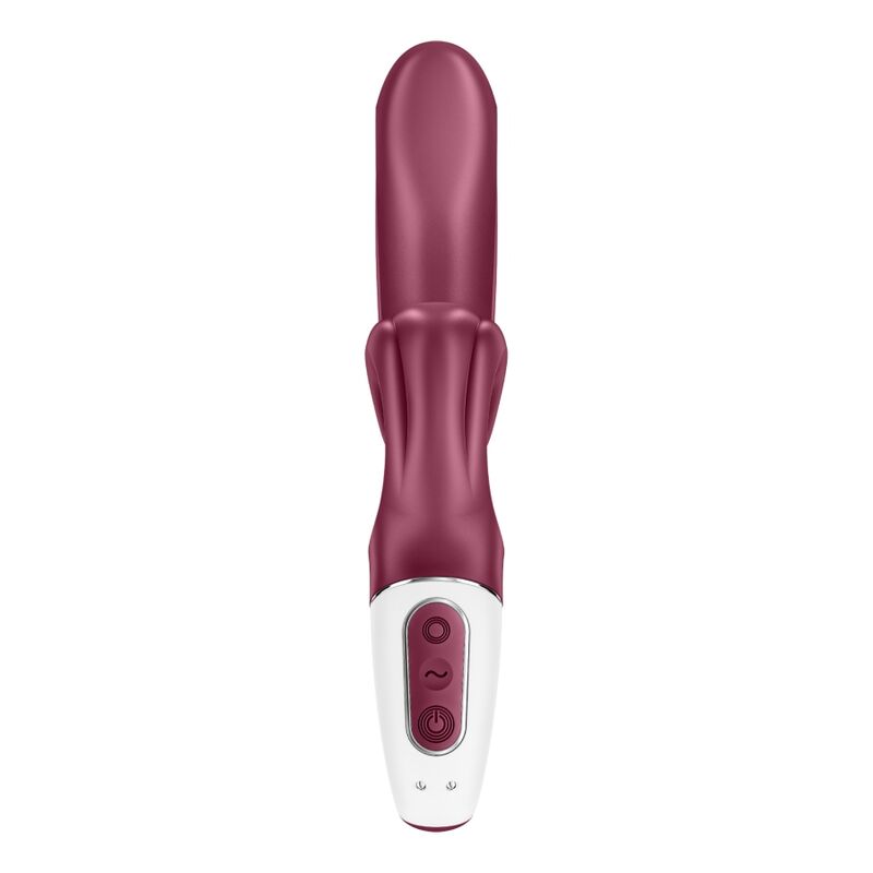SATISFYER - LOVE ME RABBIT VIBRATION RED - NOCTURNA DESIRES