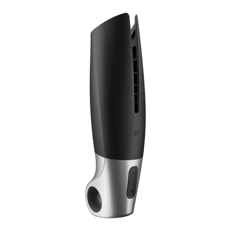 SATISFYER - POWER MASTURBATOR BLACK - NOCTURNA DESIRES