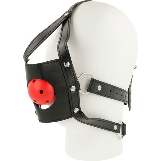 OHMAMA OPEN MOUTH HEAD HARNESS - NOCTURNA DESIRES